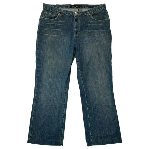 Vintage Calvin Klein Jeans 34 x 26 Bootcut Y2K 1990s 90s High Rise Mom Jean - Picture 1 of 6